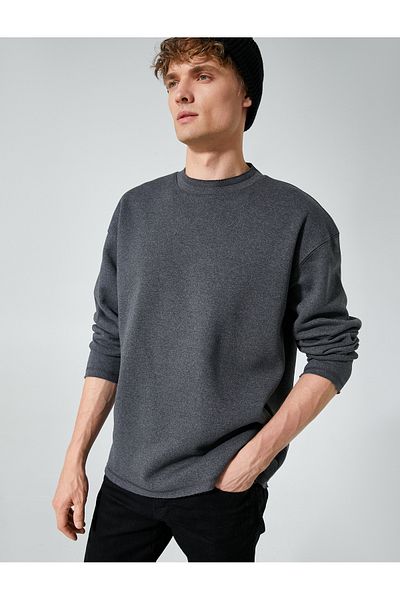 Koton 4WAM70124MK Мъжки пот Koton АНТРАЦИТ