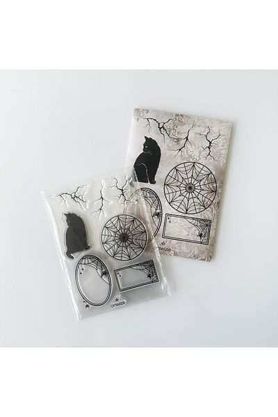 Onwize Onwize'Atmosfera' 80X110Mm Silicone Clear Stamp - Scrapbooking