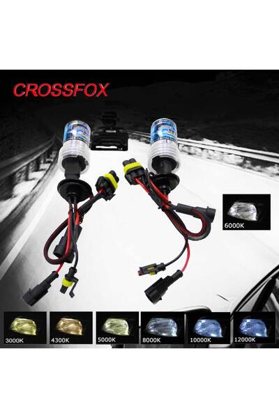 Choice41 مصابيح زينون HID H1 6000 كلفن عدد 2، 35 واط، مصابيح أمامية زينون HID...