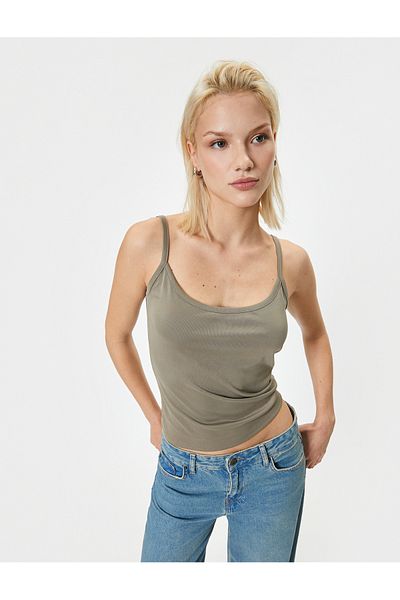 Koton Modal Slim Fit Riemchen Athlet