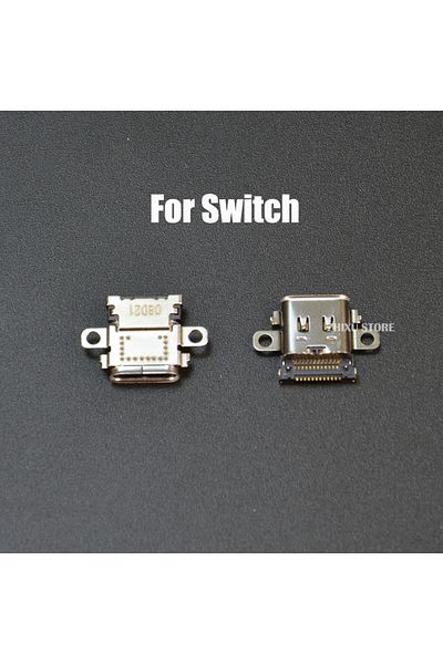 ZUIDID For Ns 1pcs For Ns Switch Oled Usb Charging Port Socket Lot For Switch Lite Console Power Con