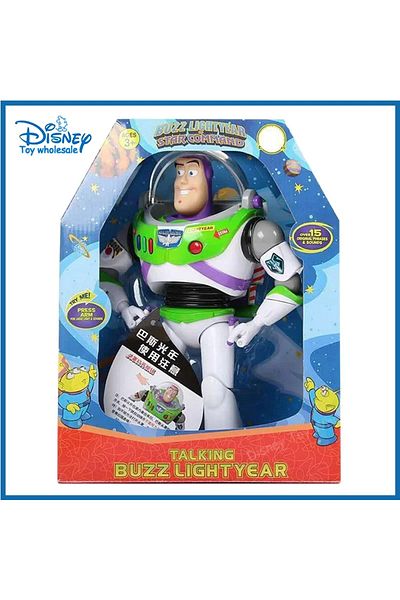Choice Popular 33cm Disney Toy Story Joint Action Figure Buzz Lightyear Multilingual Luminous Collection...