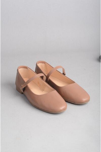 SEÇ KUNDURA SEÇ 028 PANTOFI DE DĂME PIELE VERITĂ MINK