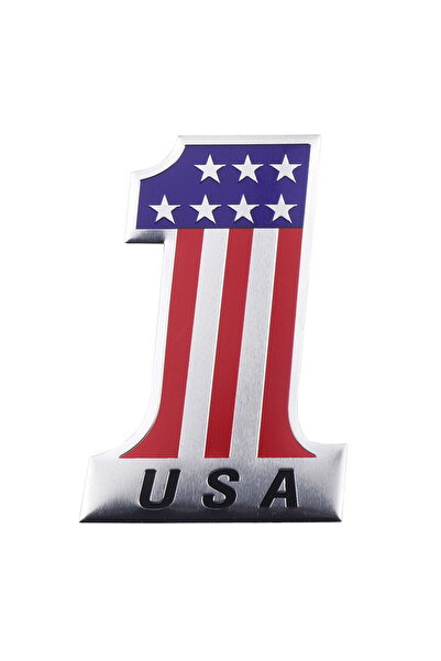 Choice 7X12 سم الولايات المتحدة الأمريكية العلم الوطني الأمريكي شعار 3D الألو...