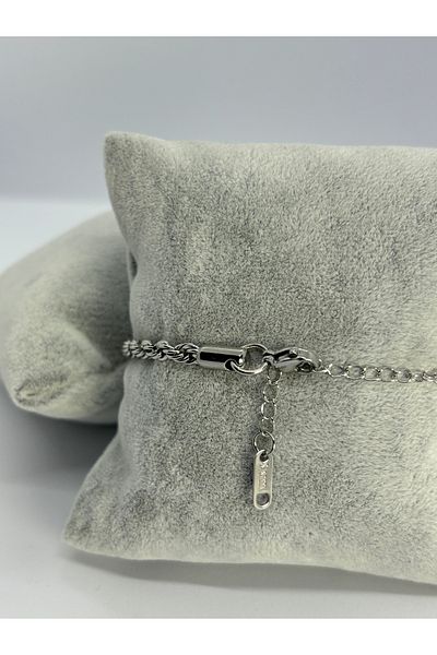 Uzak Işıklar Knitted Steel Bracelet