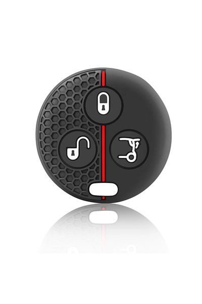 Choice Silicone Car Key Case Holder for Mercedes Benz SMART Fortwo 450 Forfour Roadster City Body Cover ...