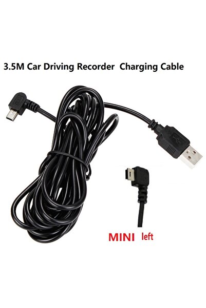 choice2 كابل شحن كاميرا السيارة الصغيرة (3.5 متر) مع منفذ USB-C صغير، كابل تو...