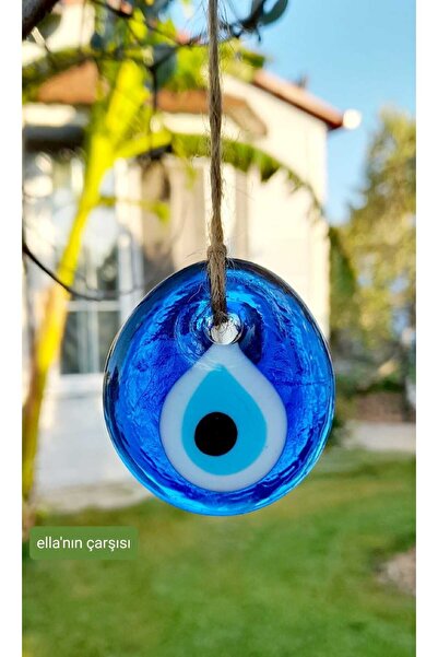 ella'nın çarşısı Ochiul rău 30 bucăți 3 cm Ornament decorativ din sticlă cu g...