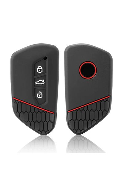Choice Silicone Car Key Cover For VW Volkswagen Golf 8 MK8 ID.3 ID.4 Cupra Skoda Octavia A8 SEAT Leon MK...