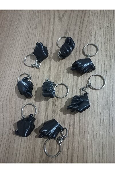 selmanbey El Hareketi Anahtarlık 2 Adet- Nah Işareti Çeken El Anahtarlık