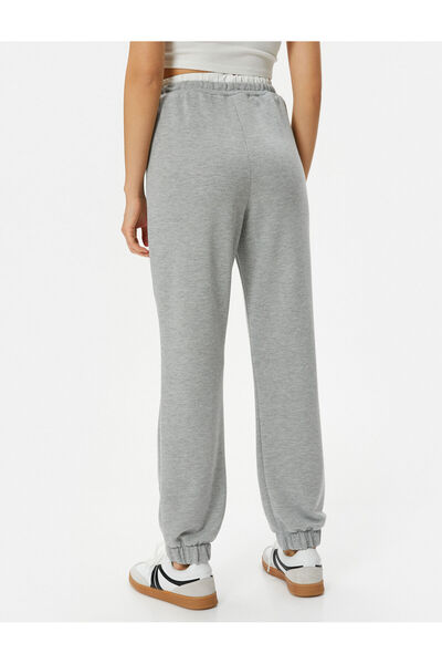 Koton Jogger-Jogginghose mit doppelt gummiertem Bund und Taschen