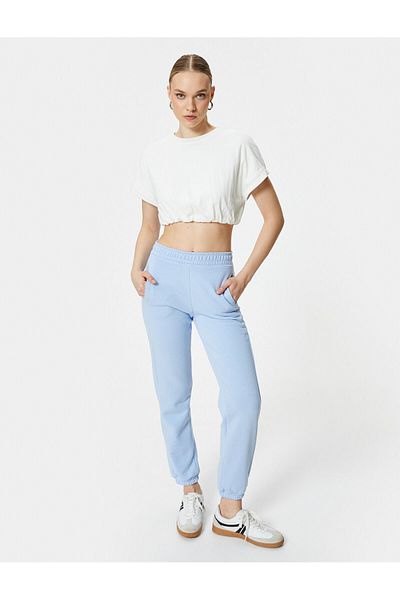 Koton Pantaloni de sport Jogger cu talie elastică și buzunare