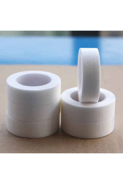 Choice شريط طبي شفاف أبيض 2.5 سم، شريط قابل للتنفس للعناية بالجروح والإصابات،...