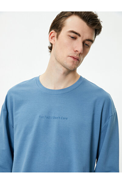 Koton Великі літні футболки з надрукованим гаслом на горловині екіпажу