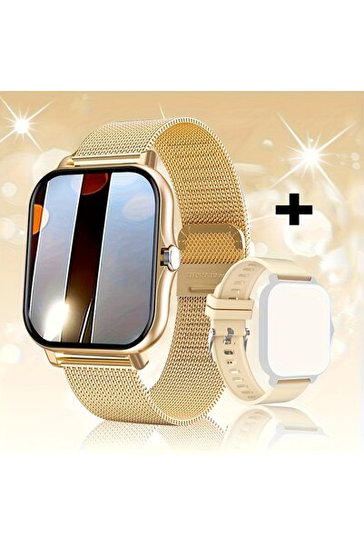 Choice Y13-Golden Smart Watch, Wireless Call/Dial, Multi Sport Mode, Multiple...