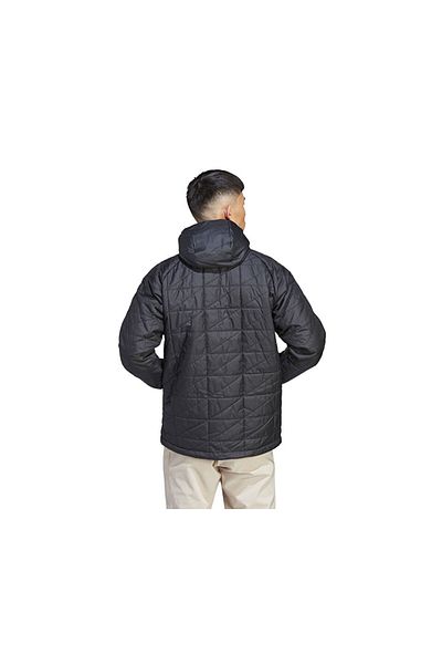 adidas Terrex Multi Insulation Hooded Jacket Ανδρικό παλτό με κουκούλα μαύρο IB4190