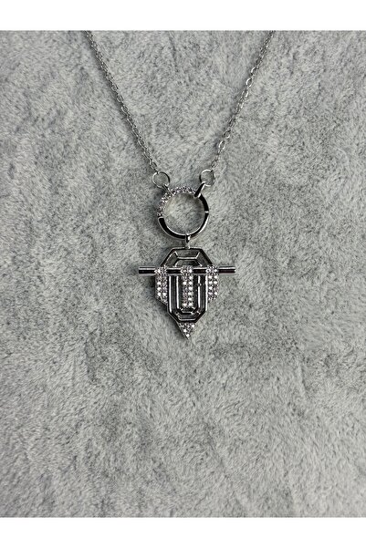 Uzak Işıklar قلادة ليلى فولاذ فضي