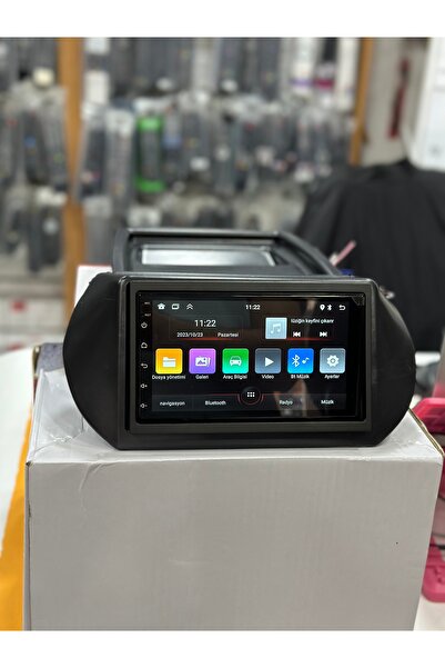 aymustek Fiat Fiorino - Citroen Nemo - Peugeot Bipper  Android 7inc Double Te...