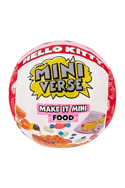 Choice 1 pcs 2024 New Hello Kitty Genuine Mga Make It Mini SANRIO Happy Hour Girls Play House food collect