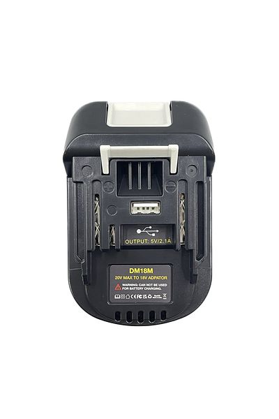 Choice Dm18m Adapter Dm18m Battery Adapter For Makita 18v Tools Convert For Dewalt 20v Battery & Milwaukee