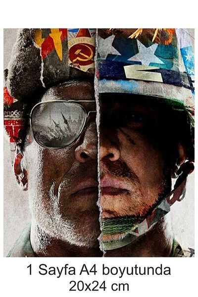 hediyehobihersey Call of Duty A4 Size Edible Ornament Cake Cookie Candy Dough Paper Printing