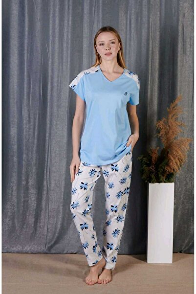 BAŞAKSU COLLECİTON BAŞAKSU PAMUKLU PİJAMA TAKIM  2304