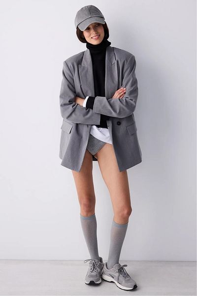 Penti Transparent Glitter Trouser Socks