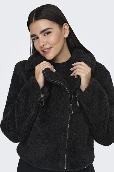 ONLY Onlverona Black Teddy Jacket - Otw 15325941