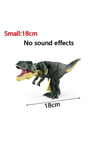 Choice 18cm No Sound Children Decompression Dinosaur Zazaza Toy Creative Battery-free Telescopic Spring Swi