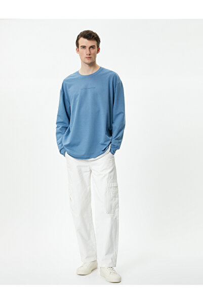 Koton Великі літні футболки з надрукованим гаслом на горловині екіпажу