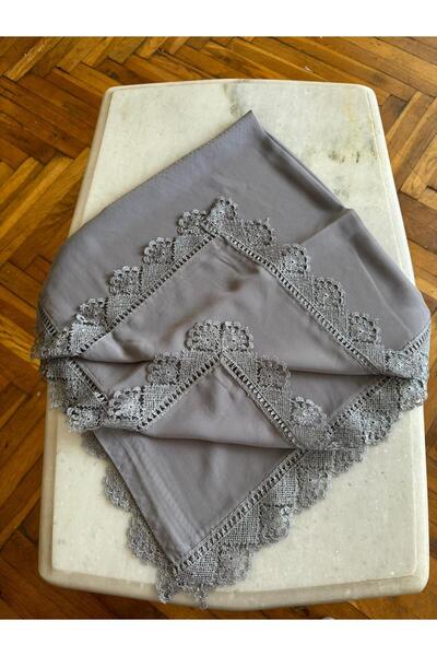 TUTUYA TEXTIL Ready Embroidered Mevlit Cover Prayer Tulbenti Shawl