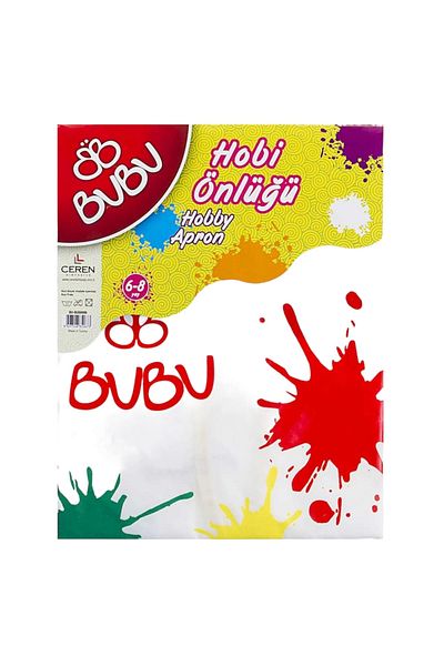 Bubu مريلة من 6 إلى 8 سنوات (مقاومة للماء)