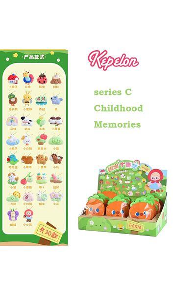 Choice Kepelon Kawaii Figure Magnetic Sticker Blind Box Collection, 30 Bags/Box Creative Plush Toys,Cute...