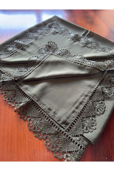 TUTUYA TEXTIL Έτοιμο Κέντημα Mevlit Κάλυμμα Προσευχής Σάλι