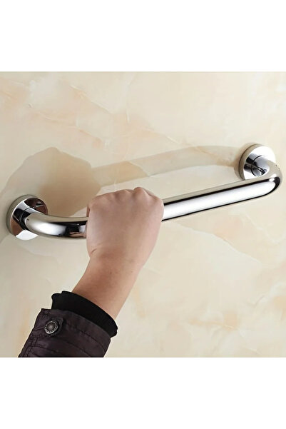 Choice20 30 سم فضي - قطعة واحدة من درابزين الفولاذ المقاوم للصدأ 304، حمام يم...