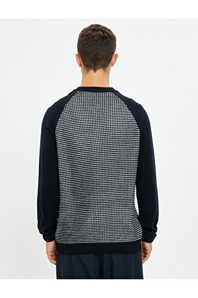 Koton Sötétkék férfi pulóver