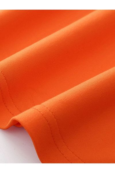 Moda Glo Мъжка тениска с щампа Orange Freedom