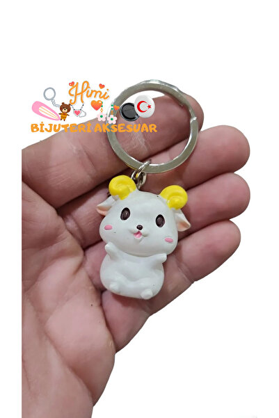 himi bijuteri aksesuar Ornament pentru rucsac cu breloc iepure cu coarne, orn...