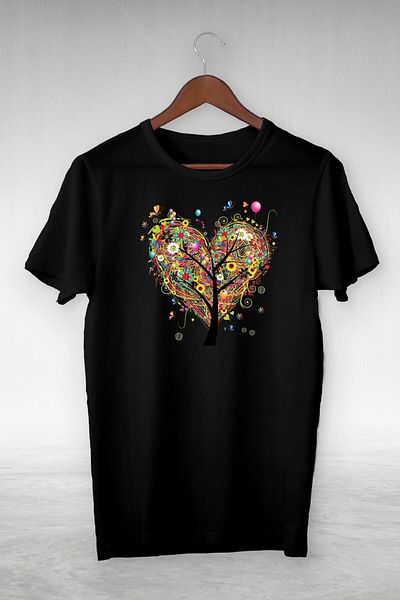 Moda Glo Tricou unisex negru cu design VIP