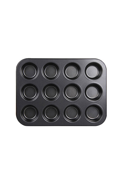 Choice 6/12 Cups Square Cupcake Pan Muffin Tray Cupcake Mold Muffin Pan Carbo...