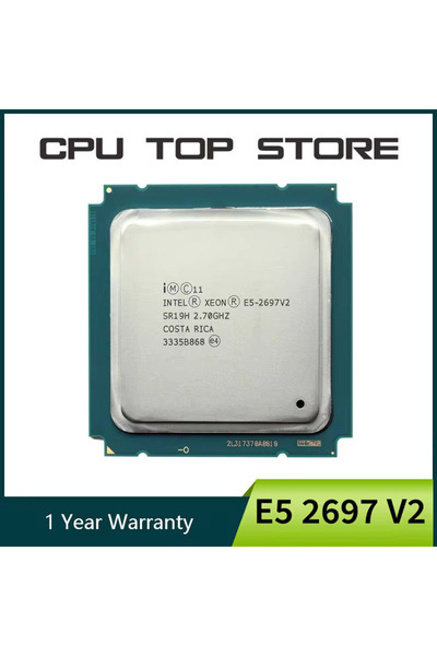 Choice Intel Xeon E5 2697 V2 2.7GHz LGA 2011 SR19H server cpu processor