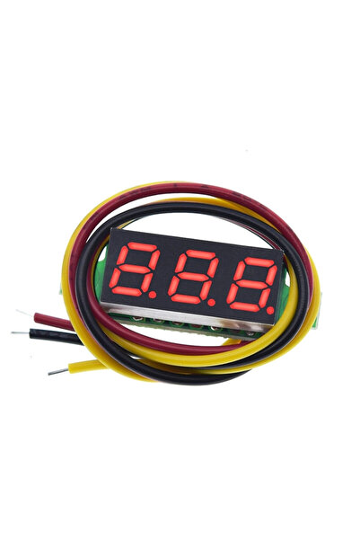 Choice 4PCS 4pcs Digital Mini Digital Voltmeter 0.28Inch Three-Line 0-100V Di...