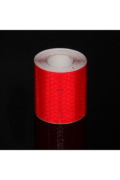 Choice Red 5cm*3m Reflective Car Stickers Outdoor Waterproof Warning Tapes White Red Fluorescent Yellow Ref