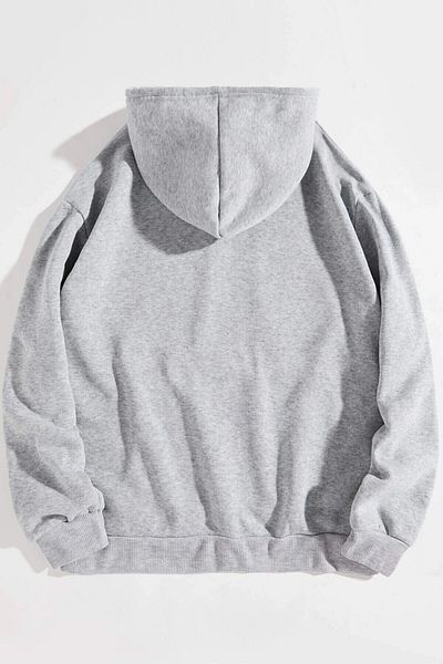 Moda Glo Φούτερ Unisex Grey Newyork Dream Printed Oversize