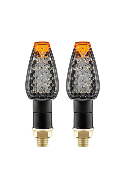 Choice 2PCS 2pcs Motorcycle LED Turn Signal Light Indicator Lamp Universal Am...