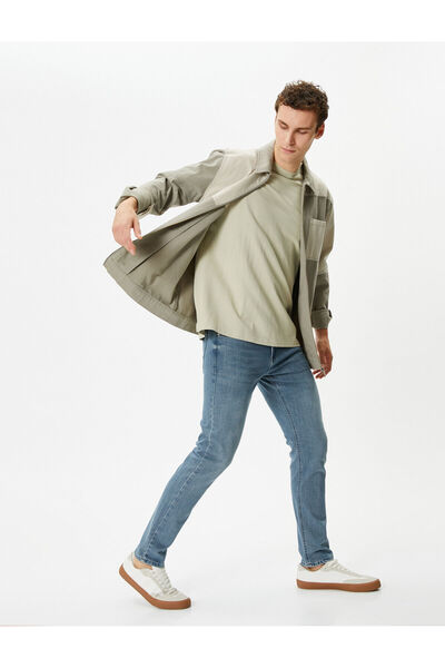 Koton Indigo Stone Herren-Jeans 5WAM40120ID