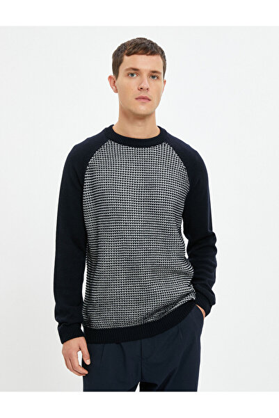 Koton Sötétkék férfi pulóver