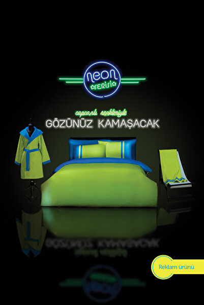 Özdilek Σετ Παπλωματοθήκη Νέον Διπλό