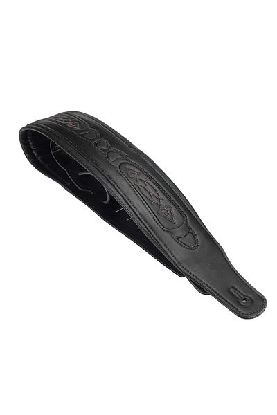 Choice Black Adjustable Leather Guitar Strap Soft Widen Thicken Durable Shoulder Belt For Electric Acoustic