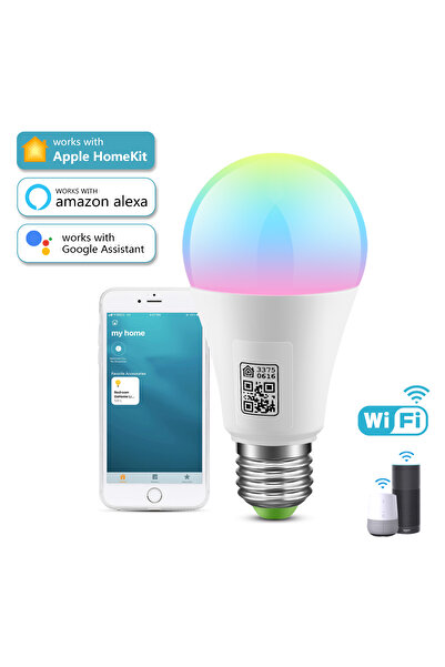 Choice Homekit WIFI LED Smart lamp 9W RGB Voice Control Smart Home Bulb Work With Dohome IOS...